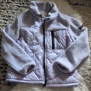 Koolaburra Quilted Light Purple Puffer Jacket